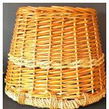 MR - 5 Handwoven Baskets Set - Round Hamper, Rectangular Tray, Picnic Basket