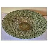 O2 - Green Ceramic Platter & Green Bowl - Decorative Set