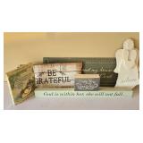 O2 - Heart Felt Wall Plaques Lot - Be Grateful, Pray More Worry Less, Be Grateful