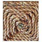 LR - Woven Basket with Natural Decor, Checkered Box & Cross - Rustic Decor Lot