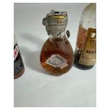 Vintage mini Liquor Bottles