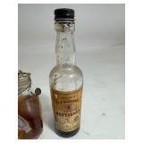 Vintage mini Liquor Bottles
