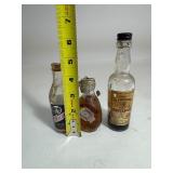 Vintage mini Liquor Bottles