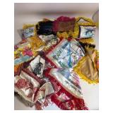 Lot of (13) Vintage Pillow Covers 16”x16”