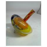 Hand Blown Glass Mushroom