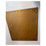 Airbrushed Watercolor Print from the 1940s by Bernard