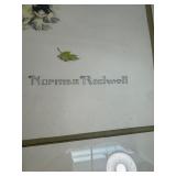 Norman Rockwell Framed Numbered 7/750 w/ Certificate of Authenticity