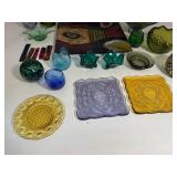 Large Lot of Colored Glass