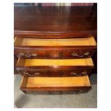 Drexel French Provincial Cherry Buffet Sideboard Breakfront Console Server
