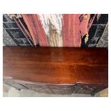 Drexel French Provincial Cherry Buffet Sideboard Breakfront Console Server