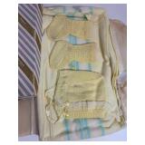 Baby Blanket, Booties, Hat with Original Box