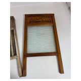 Set of (2) Vintage Washboards