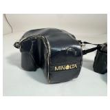 Minolta Maxxum SLR Film Camera & Case