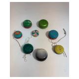 Lot of Vintage YoYos