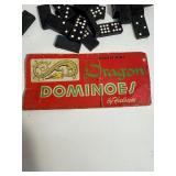 Vintage Dragon Dominoes Double Nines