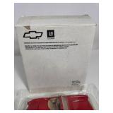 Two Chevy Corvette Die Cast Cars 1959 Red Convertible and 1986 Silver GM