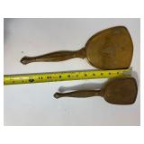 Vanity Set Hair Brush and Hand Mirror Vintage 2 Piece Set