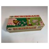 Vintage Scribbage 1963 Wood Game