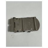 Vintage Metal Belt Buckle, U.S.S Cimarron