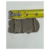 Vintage Metal Belt Buckle, U.S.S Cimarron