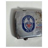 Vintage U.S.S. Lewis B Puller Belt Buckle