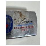 Vintage U.S.S. Lewis B Puller Belt Buckle