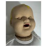 Baby Hendren Antique Composition Doll with Stuffed Body