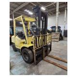 2001 Hyster H80XM 8000lb Pneumatic LP Forklift