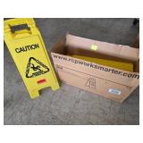 Yellow Safety Caution Signs