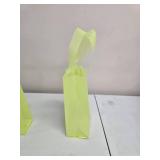 Lime Green 5" x 3" x 8" Gift Bags