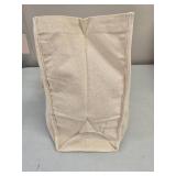 18 - Cotton Canvas Tote Bags - 12" x 13.5"
