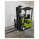 2008 Clark TMX15S 3000lb Electric Forklift