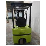 2008 Clark TMX15S 3000lb Electric Forklift