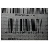 Queen Reversible Down Alternative Comforter - Blue/Cream