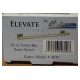 Gatco Satin Nickel 24" Towel Bar