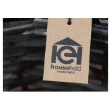 Household Wicker Waste Basket with Plastic Liner