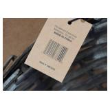 Household Wicker Waste Basket with Plastic Liner