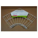 Rubbermaid Corner Shelf for 12" Deep Wardrobe Style Shelving
