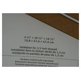 Rubbermaid Corner Shelf for 12" Deep Wardrobe Style Shelving