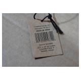 Cotton Chenille Lumbar Tassels Throw Pillow - 20"x14"