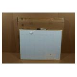 Gold Metal Framed Dry Erase Calendar - 17"x23"