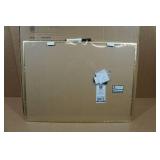 Gold Metal Framed Dry Erase Calendar - 17"x23"