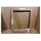 Canvas Float Frame - Walnut Woodgrain , 16"x20"