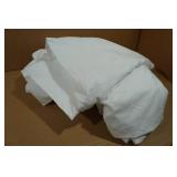 White King Sheet Set and Pillowcases