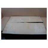 Gold Framed Arched Mirror - 35.5"x23.5"