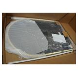 Gold Framed Arched Mirror - 35.5"x23.5"