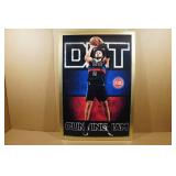 Framed Cade Cunningham Poster - 34"x22.4"