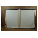 Wrapped Canvas Wall Art "Three Huts" - 30"x47"