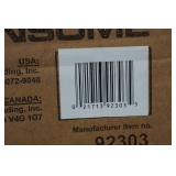 Espresso Faux Leather Bench Seat - 35.8"x12.9"x2.17"