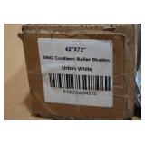 SNG Cordless Roller Shades - White, 42"x72"